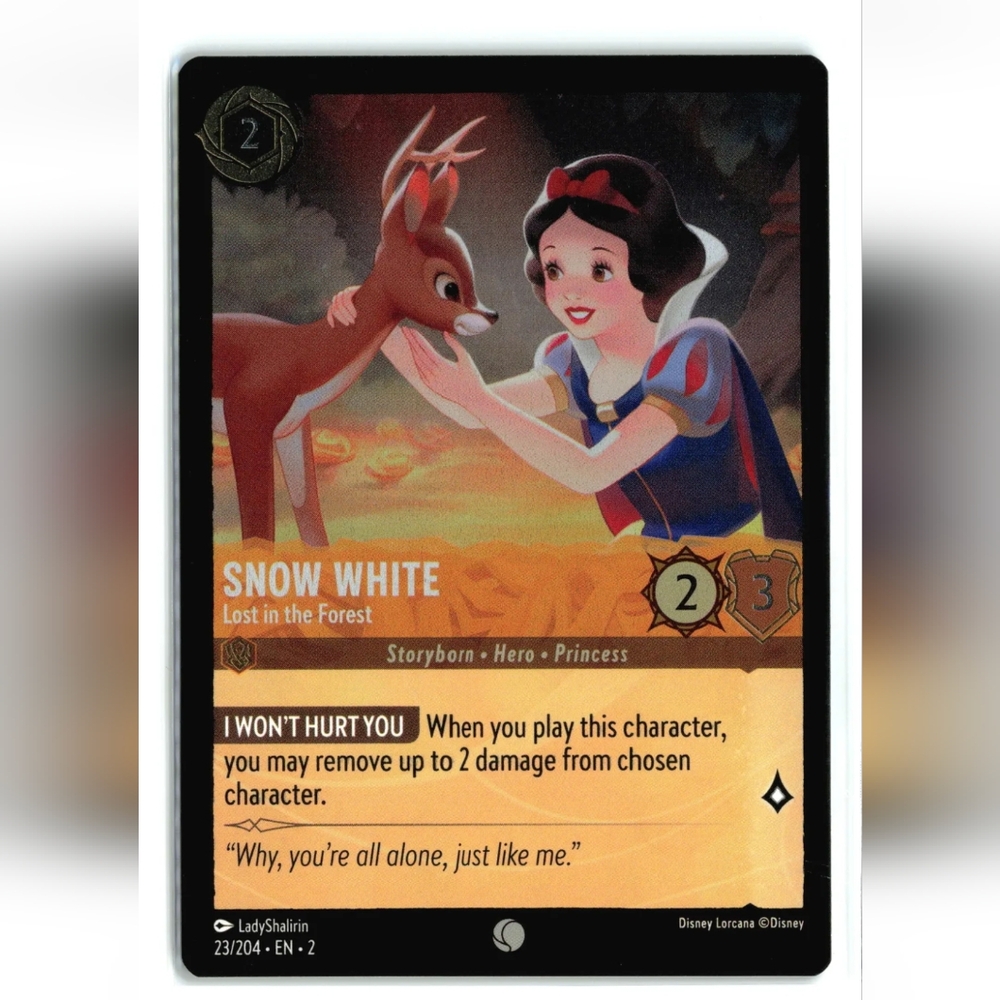 Snow White 🔥 Disney Lorcana Trading Card TCG